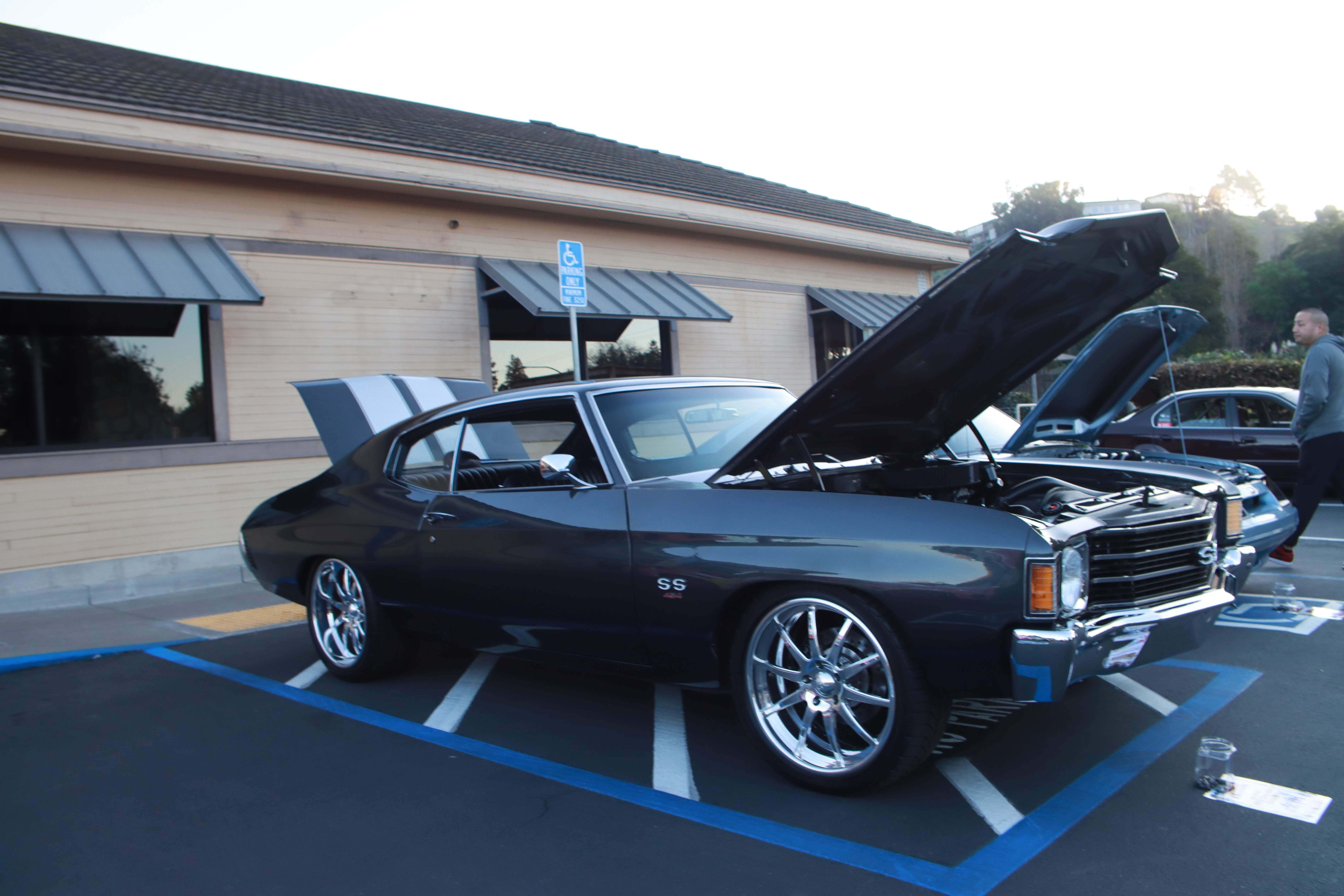 Pink Subaru WRX STI Sailor Moon itasha - side profile view